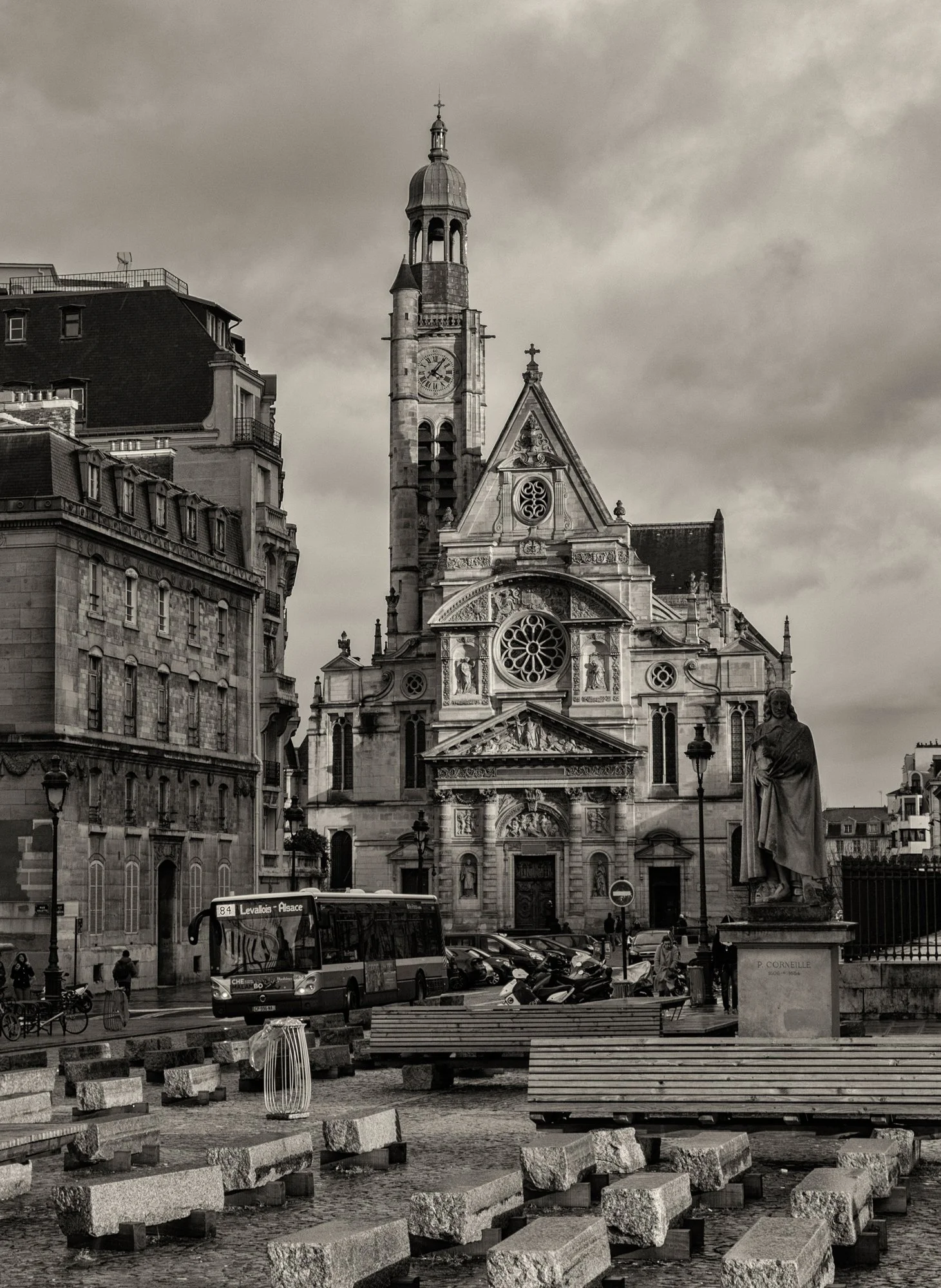 Saint-Étienne-du-Mont Church. 