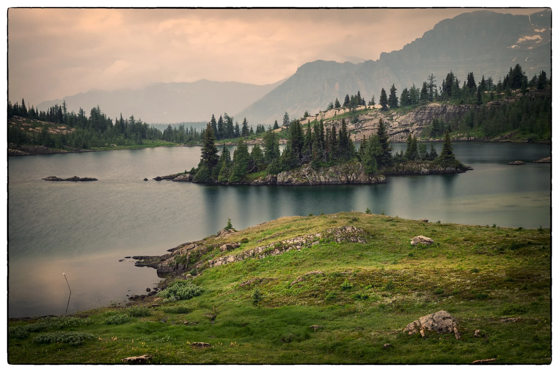 Sunshine Meadows, Rock Island Lake