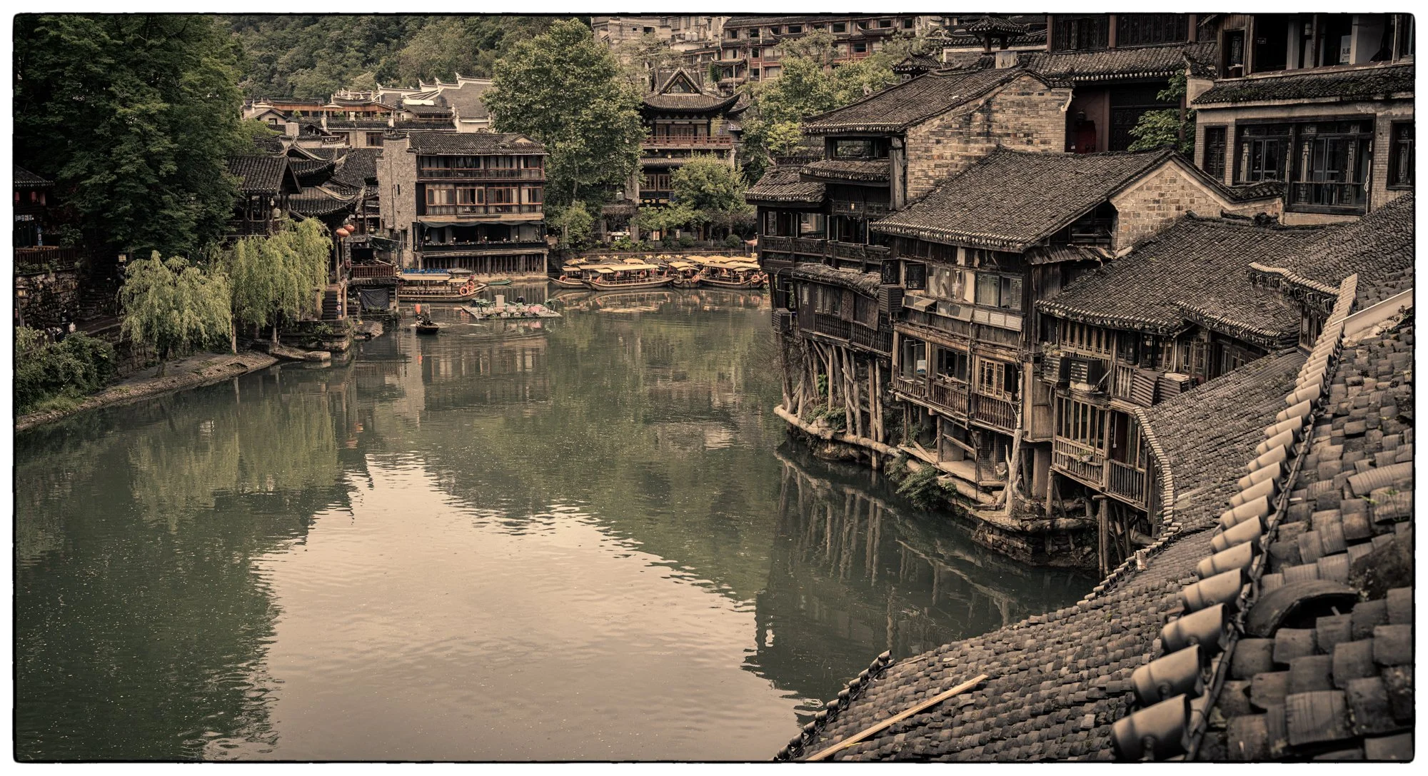 The Tuojiang River.