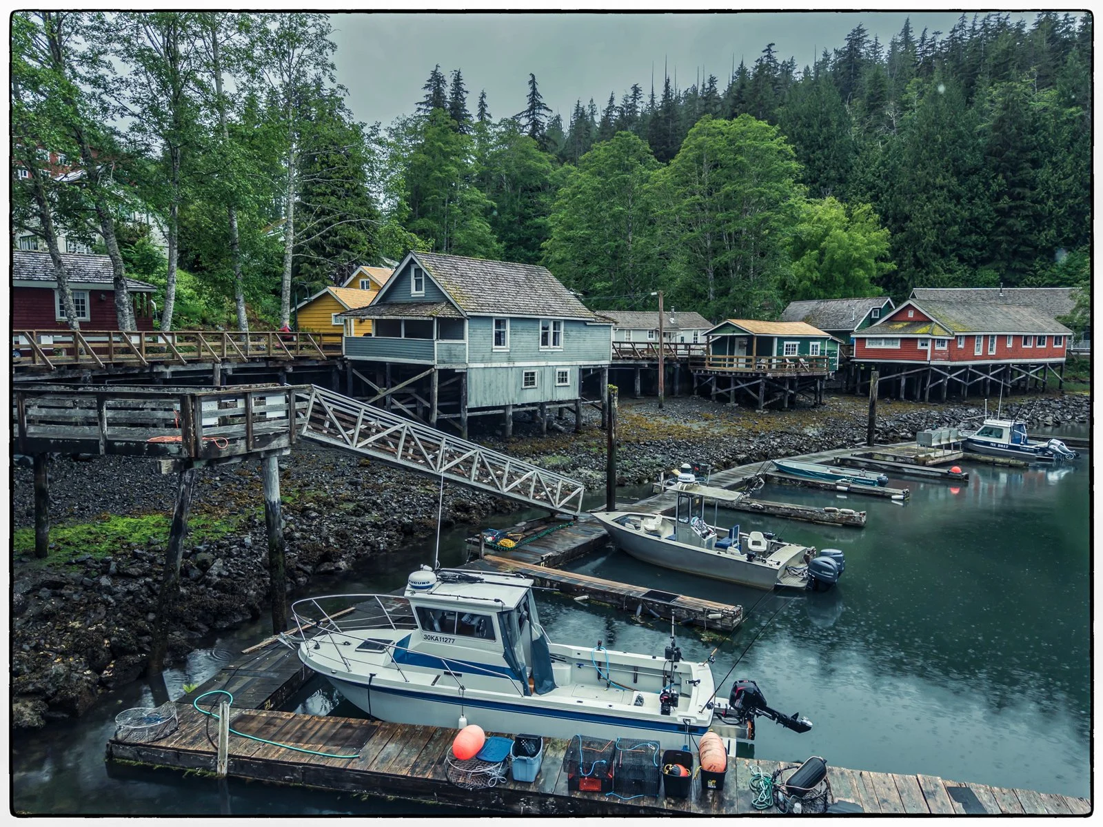 Telegraph Cove marina