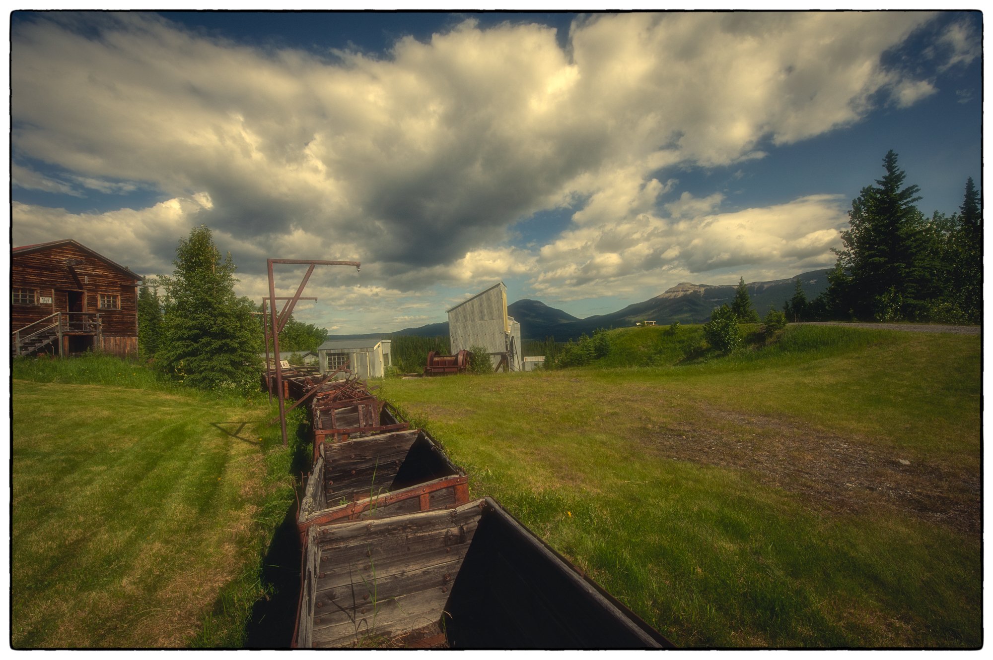Nordegg. The Coal mine site.