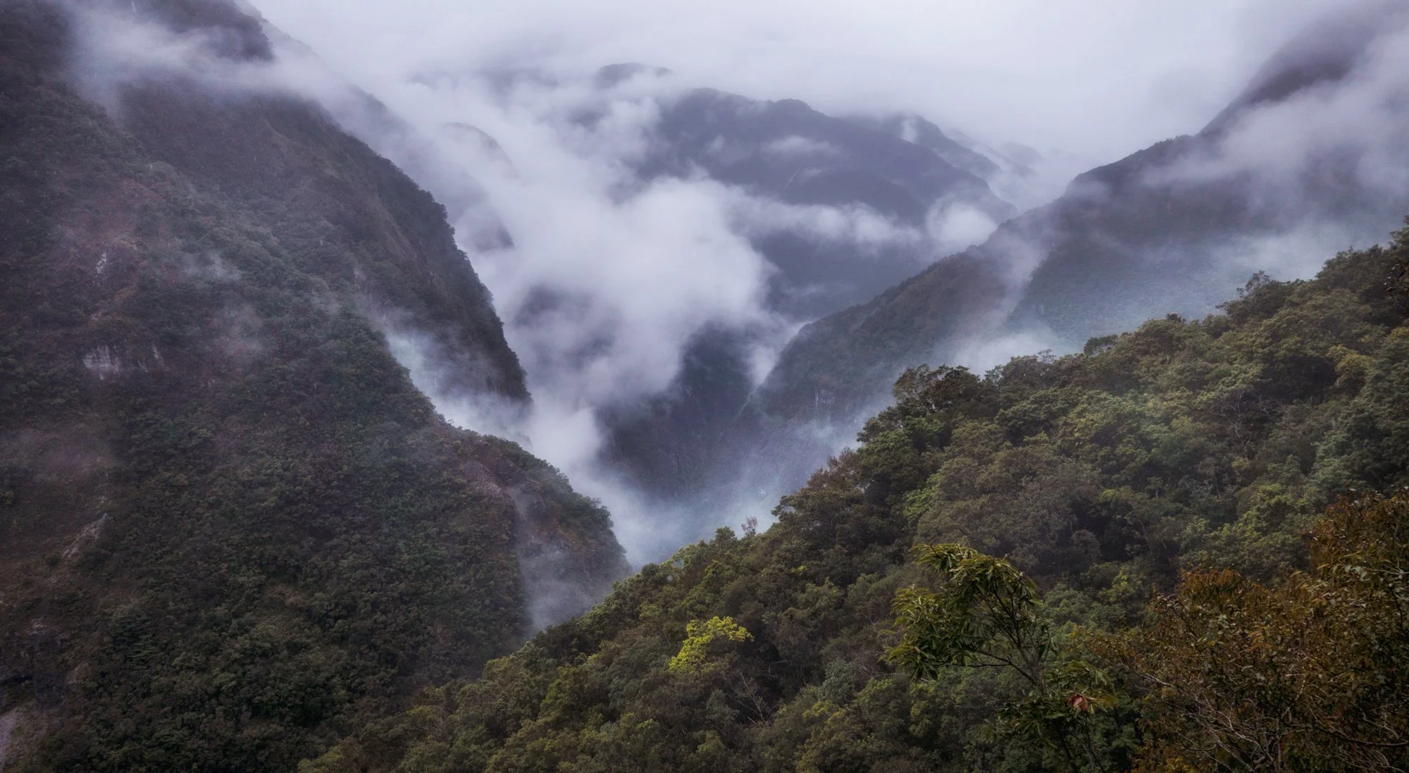 The sea of clouds.
