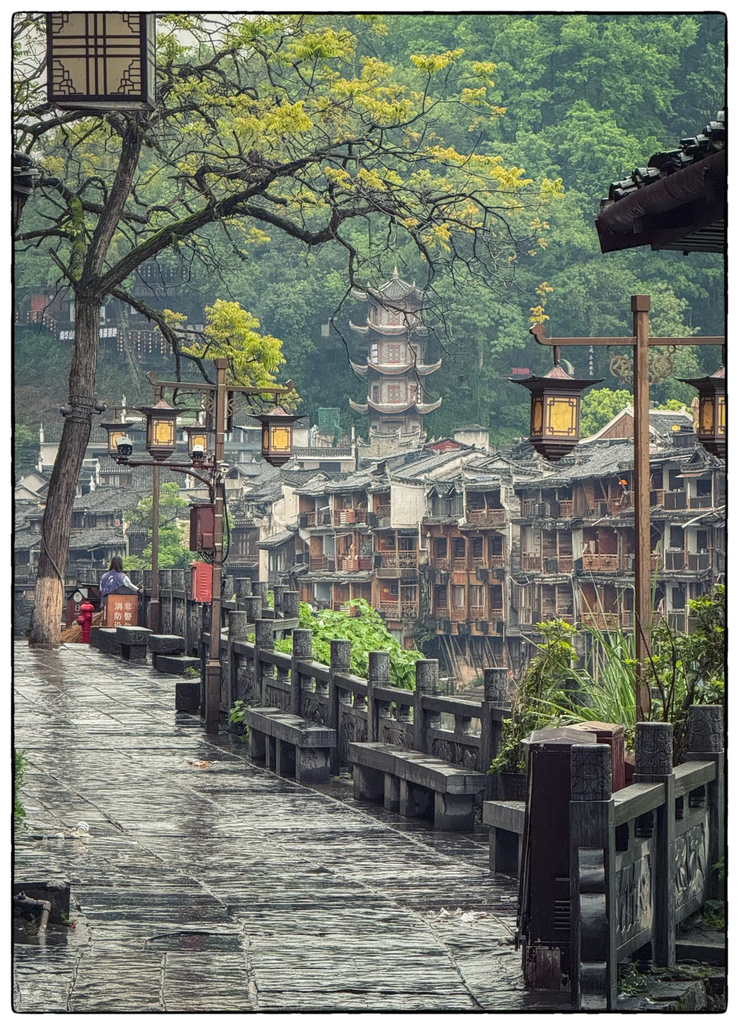 Walk by the river.