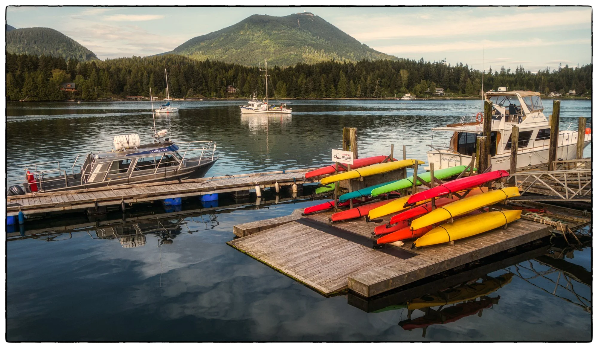 Ucluelet. harbor.