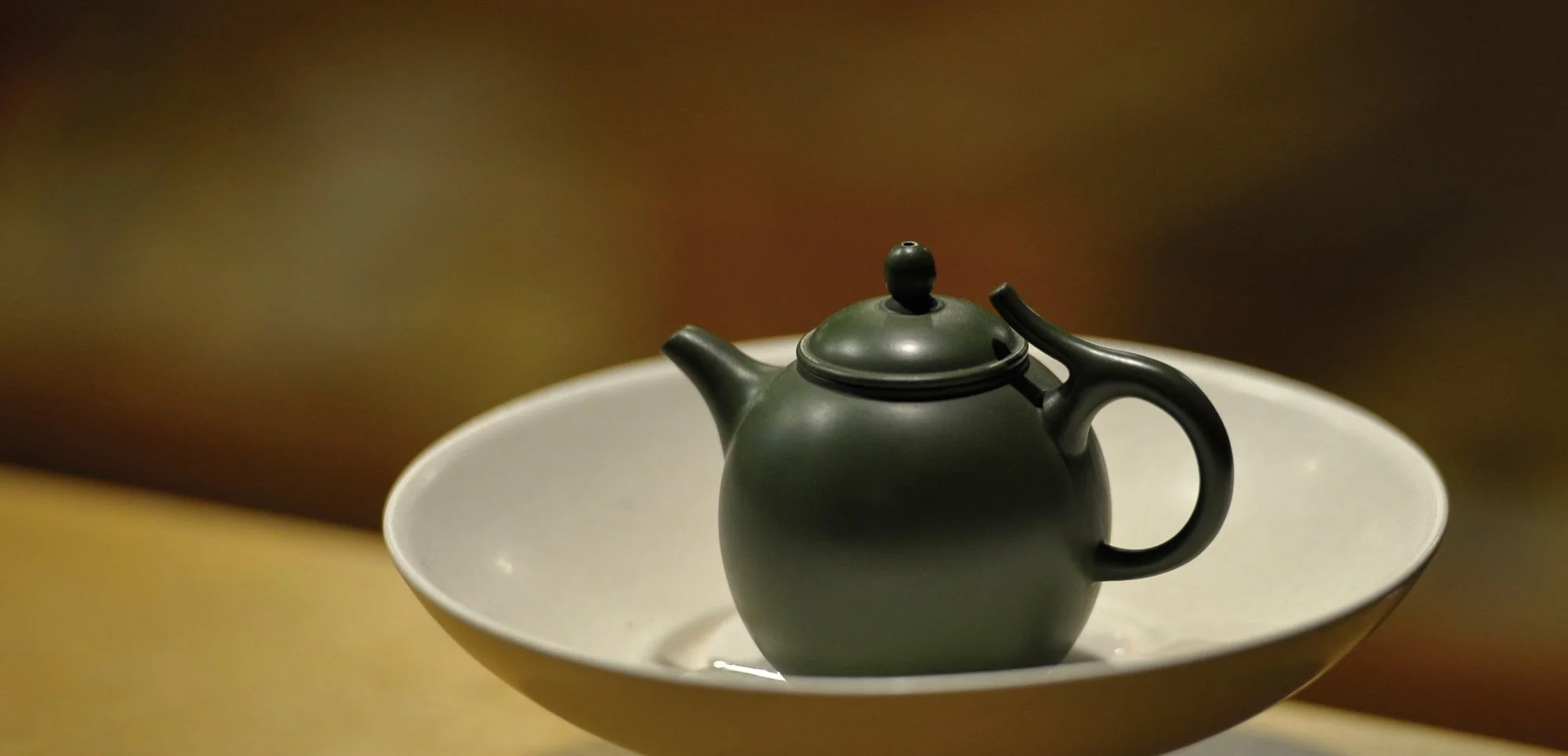 Taiwan has a very strong tea culture, some of the tea pots we've seen there.