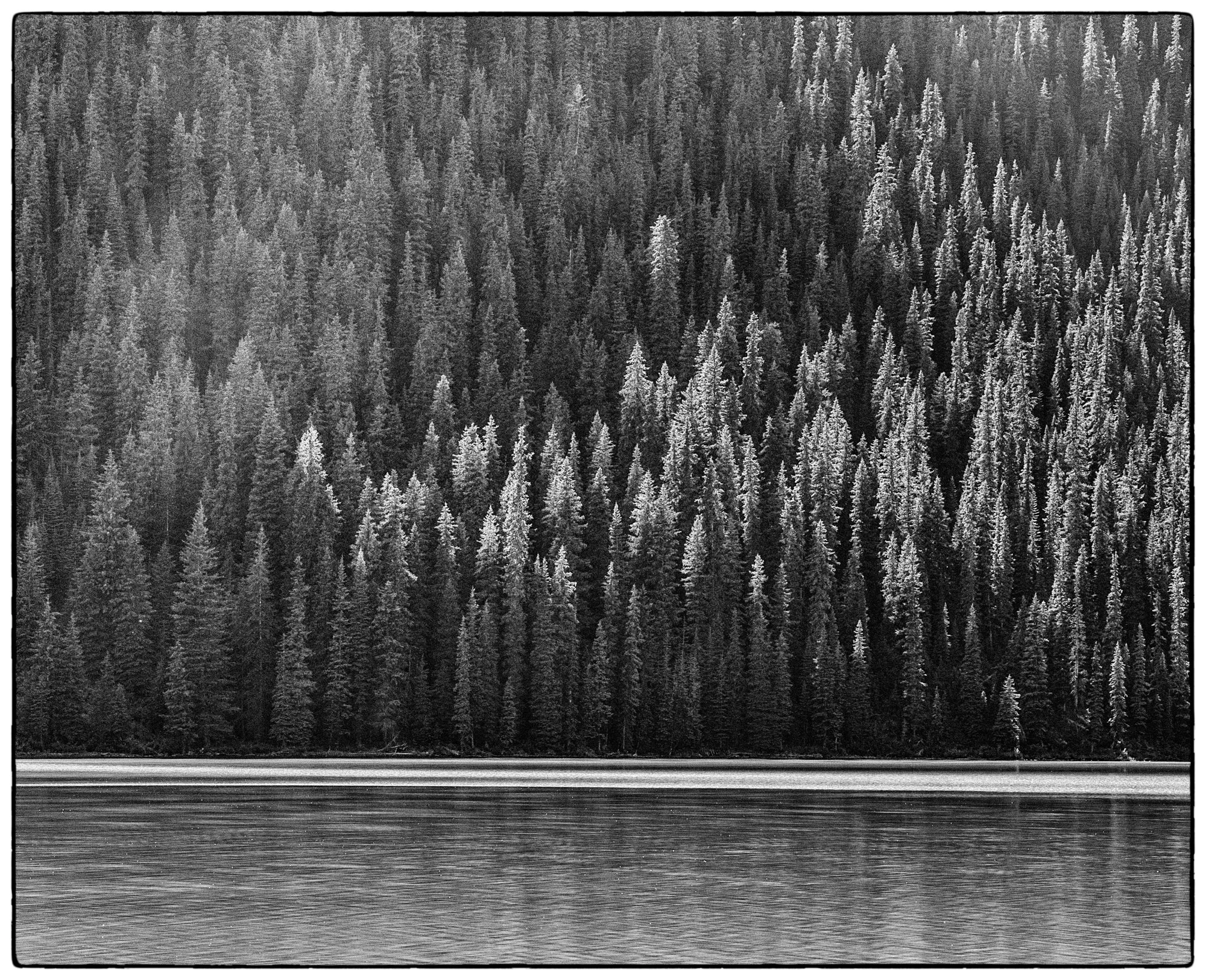 Maligne Lake.