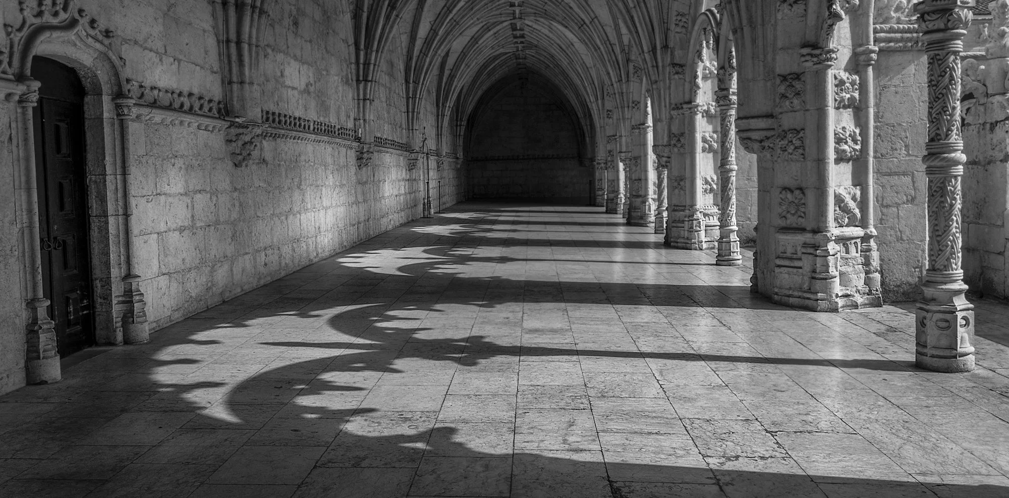 At Jeronimos Monastery.