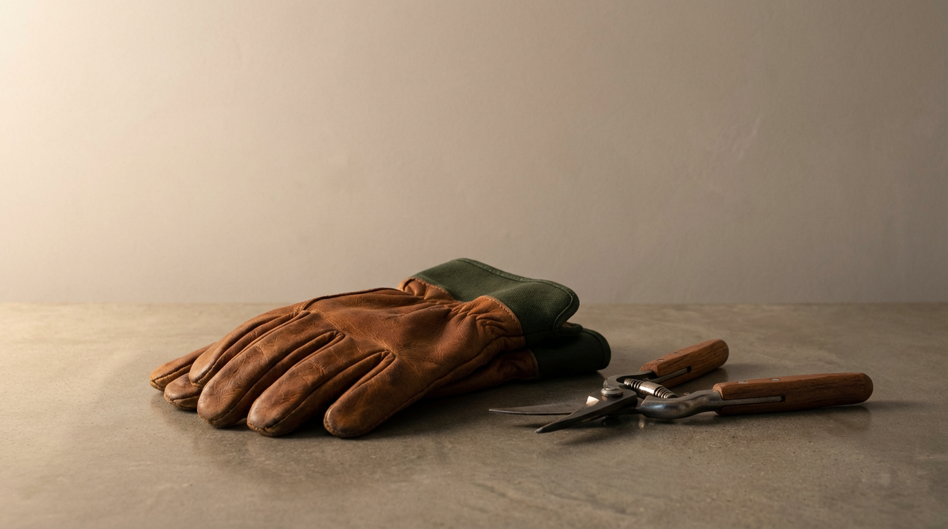 Leather Gardening Gloves