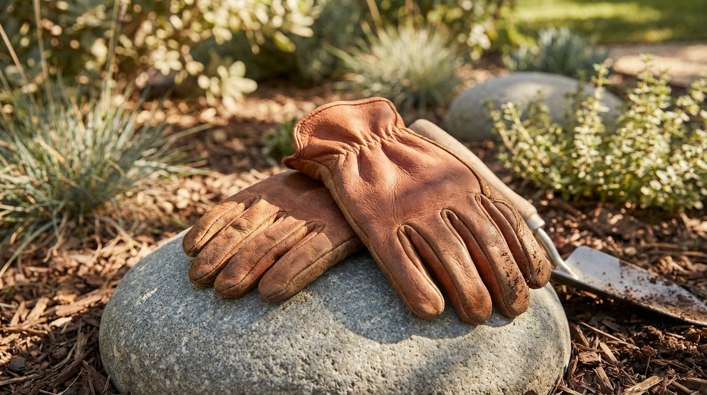 Leather Gardening Gloves