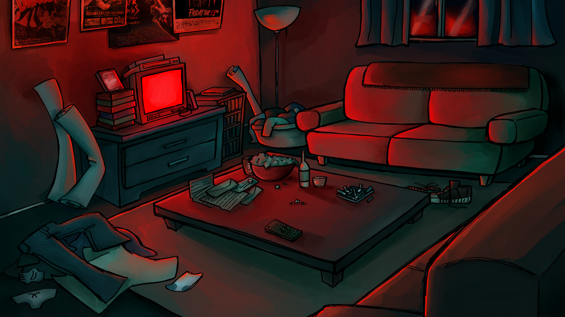 Living in a Slasher: Lilith's Living Room