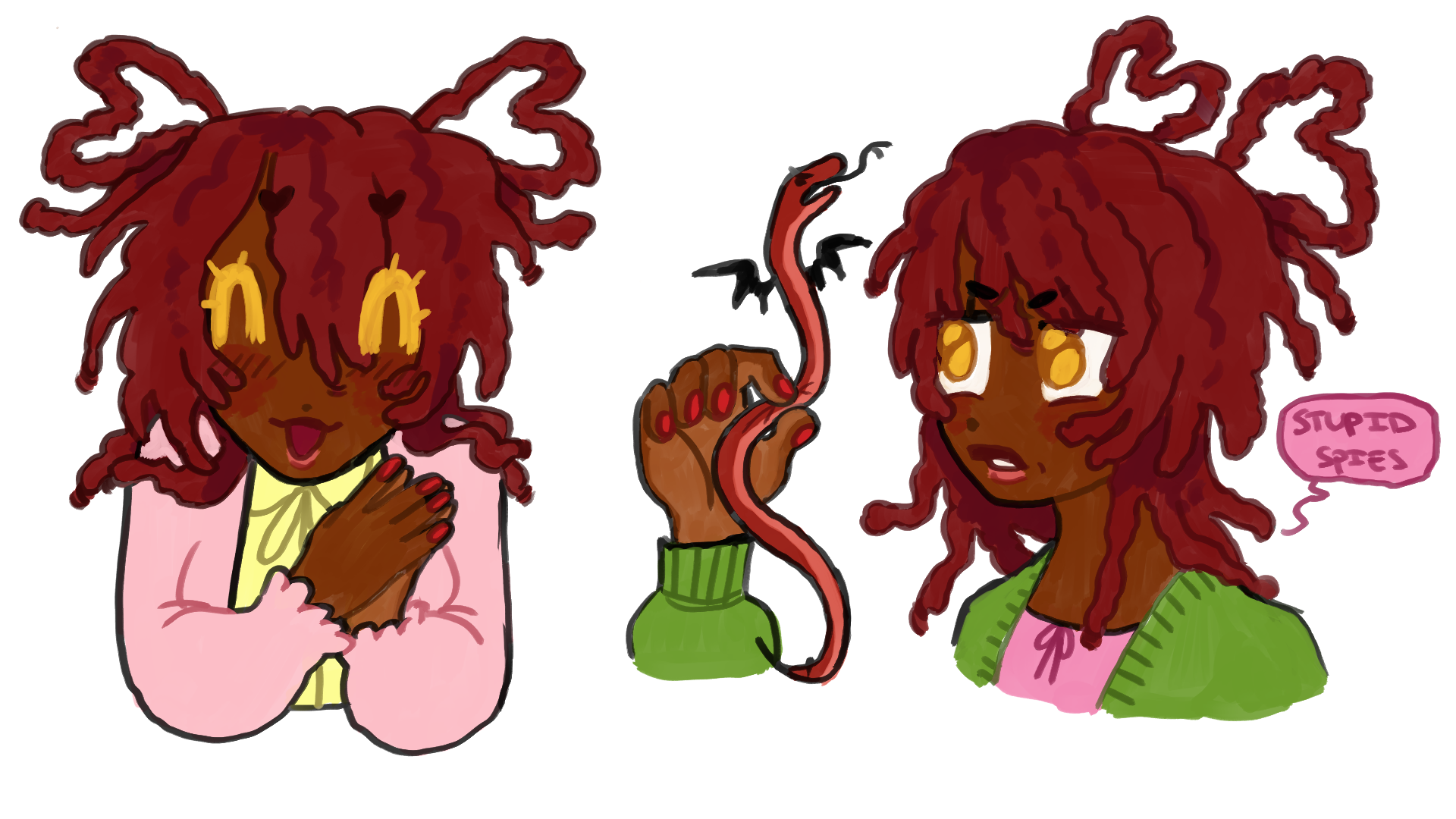 Do You Love Me? Sydney Damaris: Character Expressions. 