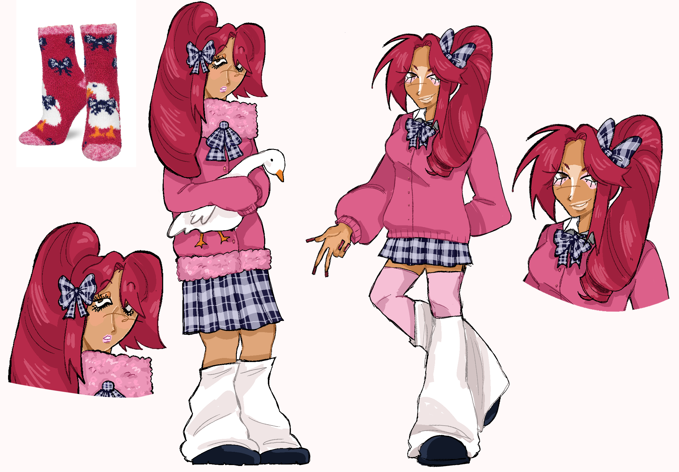 Sock: Gijinka