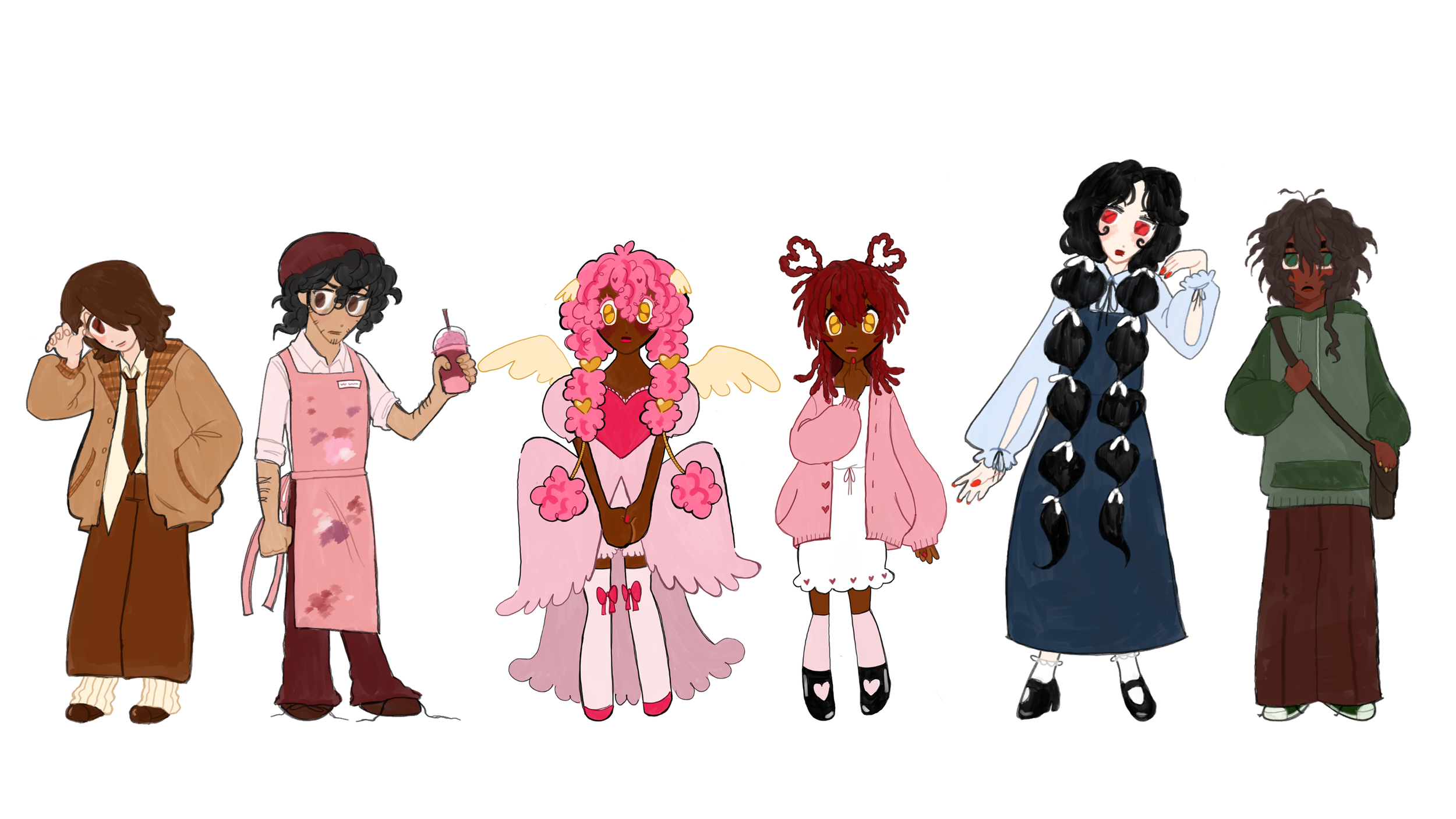 Do You Love Me? Character Lineup. 