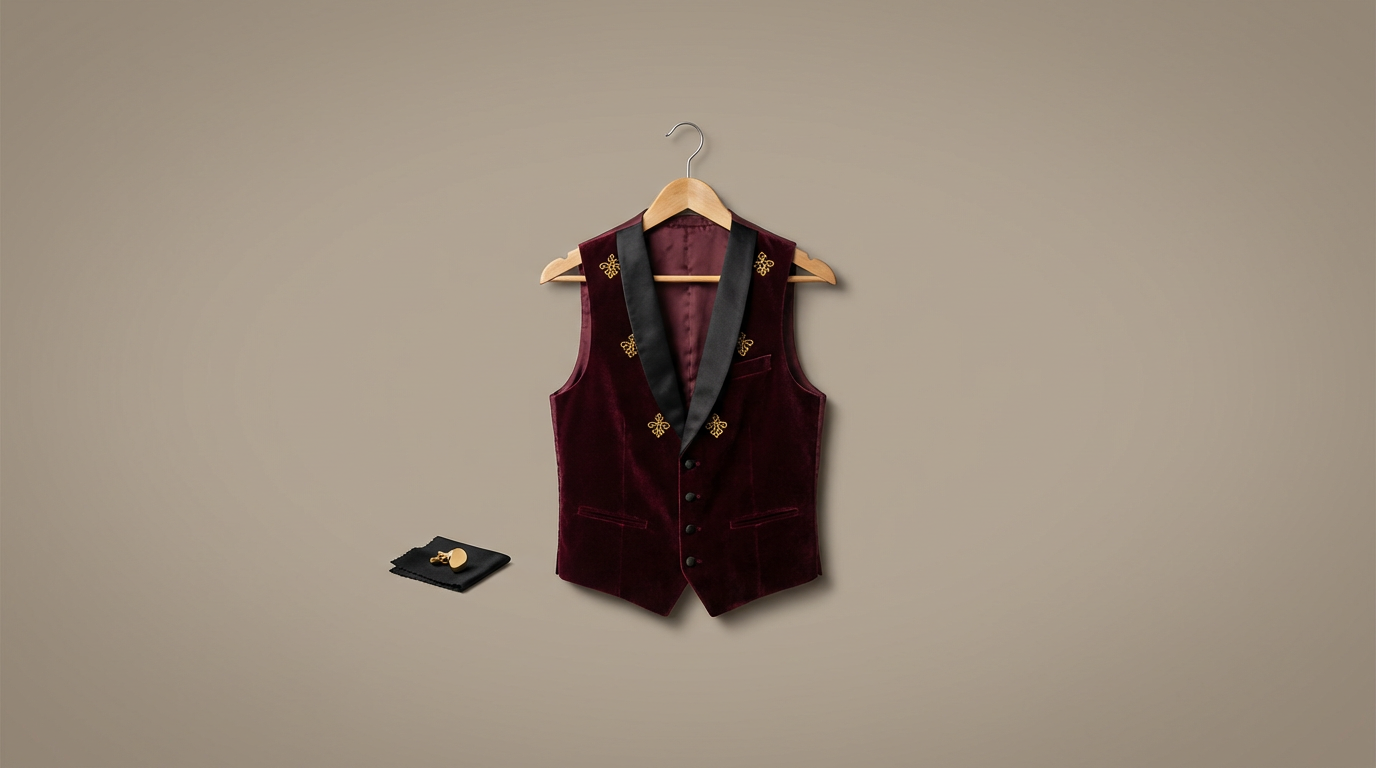 Velvet Show Vest