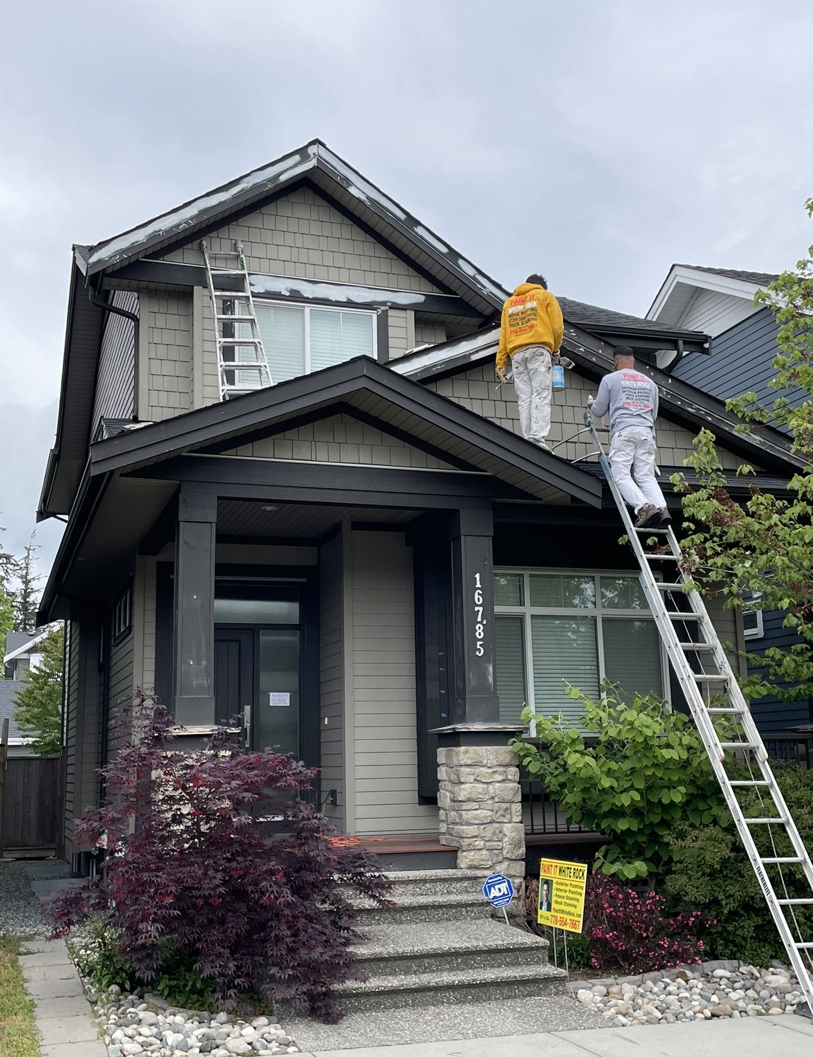 Upper Trim Exterior Painting Company South Surrey