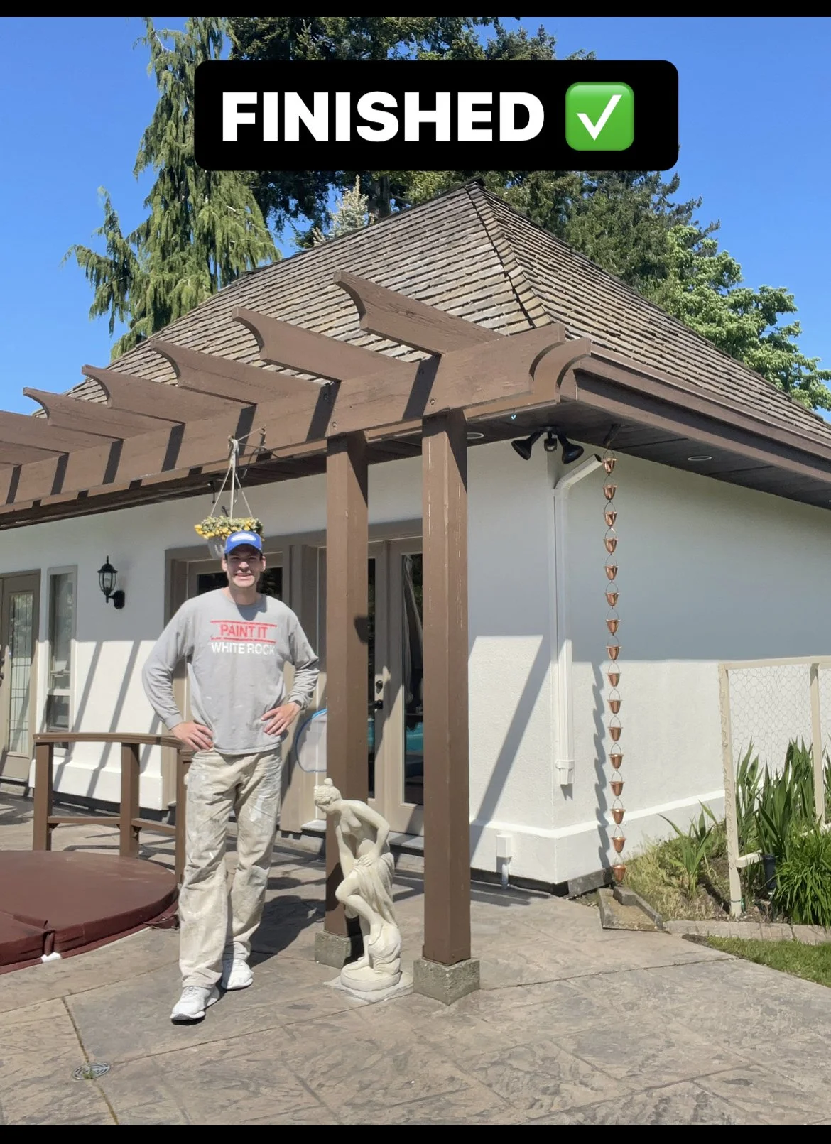 Pergola Staining Services White Rock