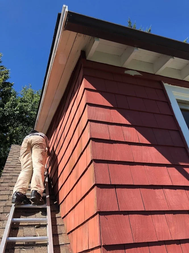 Applying 1st coat!
