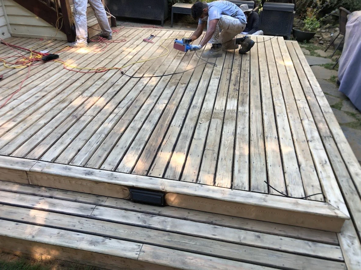 Sanding!