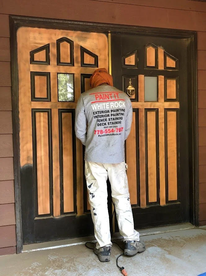 Starting the sanding!
