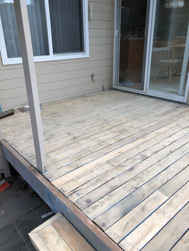 Almost finished sanding!