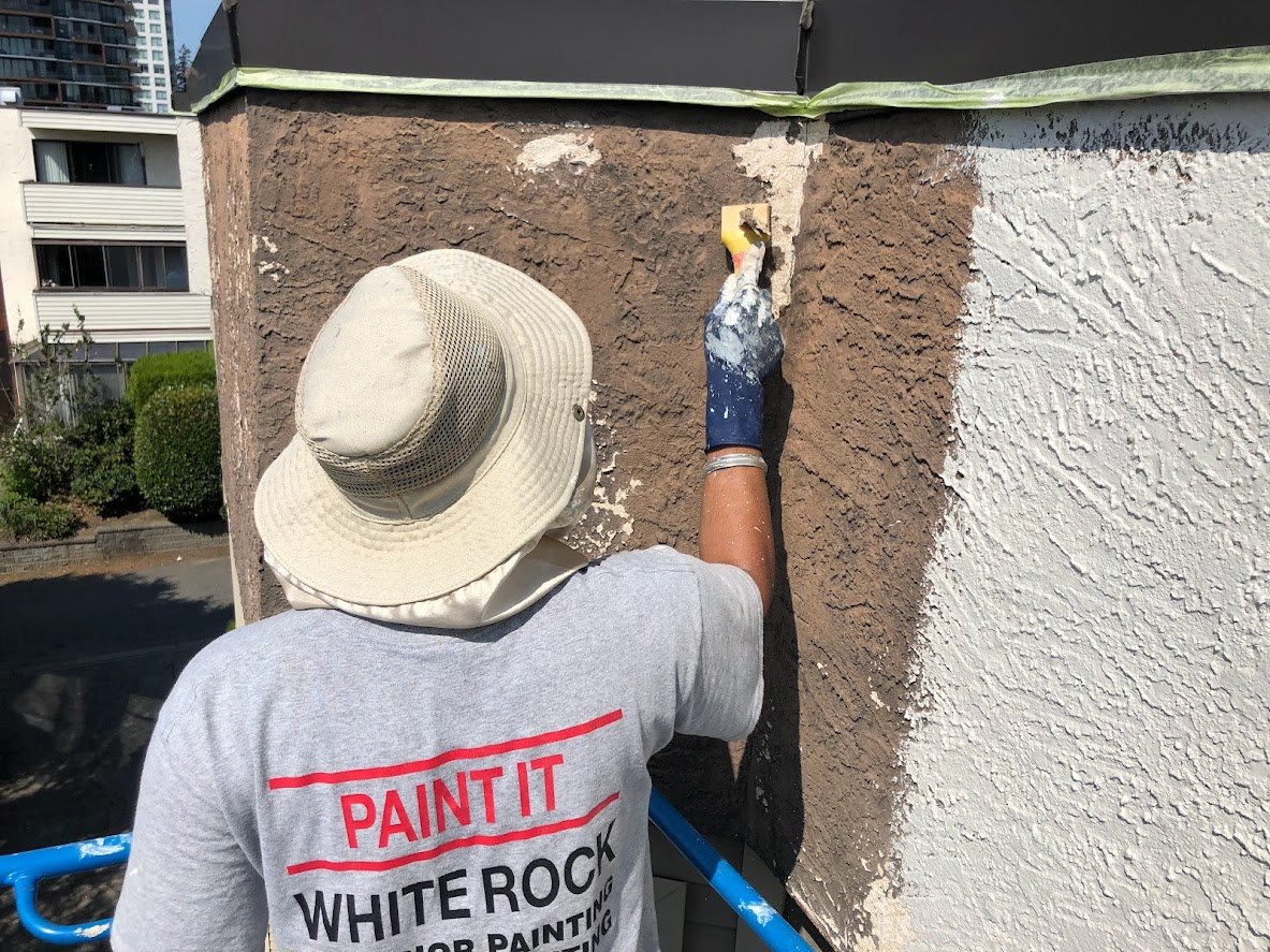 Scraping and prepping before priming!