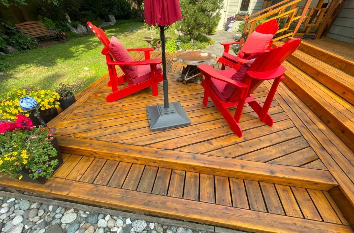 A skilled painter from Paint It White Rock applying a fresh coat of paint in Burnaby, BC, demonstrating expert craftsmanship.