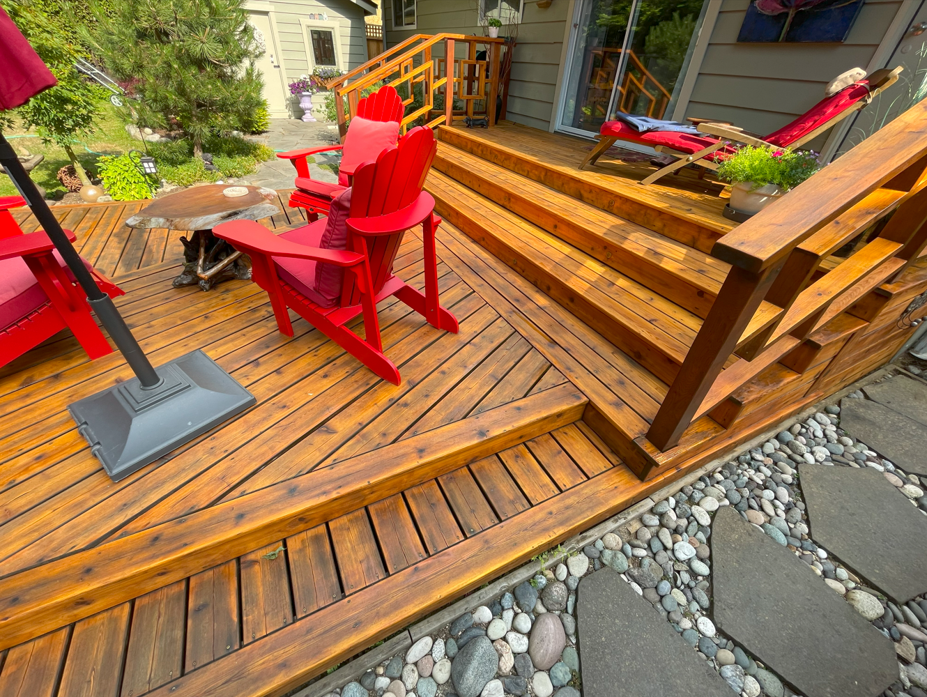 Exterior Deck Staining Services in White Rock, BC