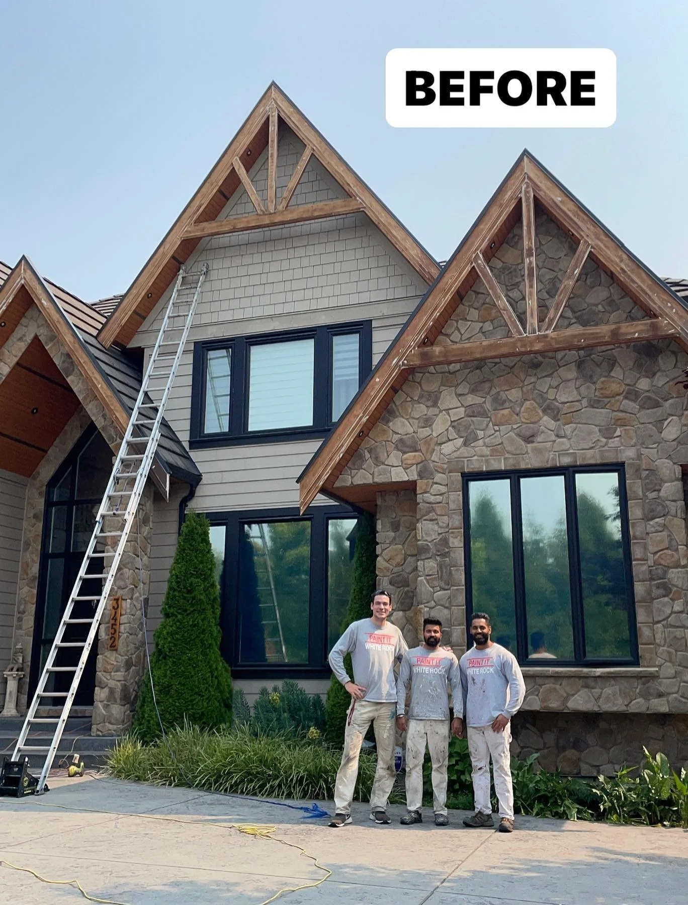 Exterior Fascia Staining Services in Morgan Creek, BC