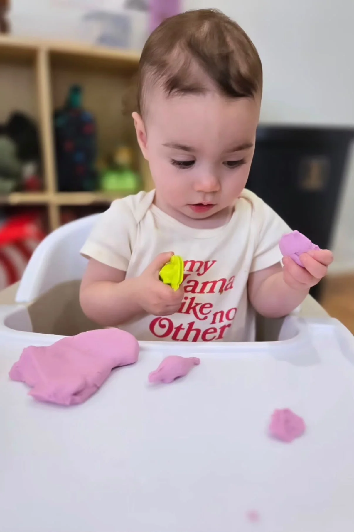 Fine motor skills at the little learning center in Norwalk, CT.