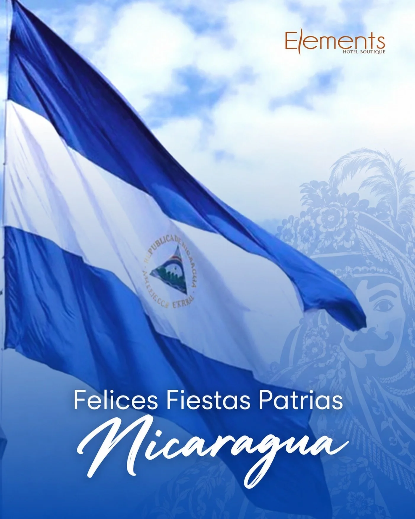 En estas Fiestas Patrias celebramos con orgullo nuestra historia, nuestras tradiciones y la riqueza cultural que nos identifica. 🇳🇮✨

Desde Elements Hotel Boutique, les deseamos unas felices Fiestas Patrias, llenas de alegr&iacute;a y amor por nues