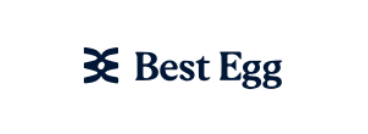 Logo with the text 'Best Egg' and a geometric symbol