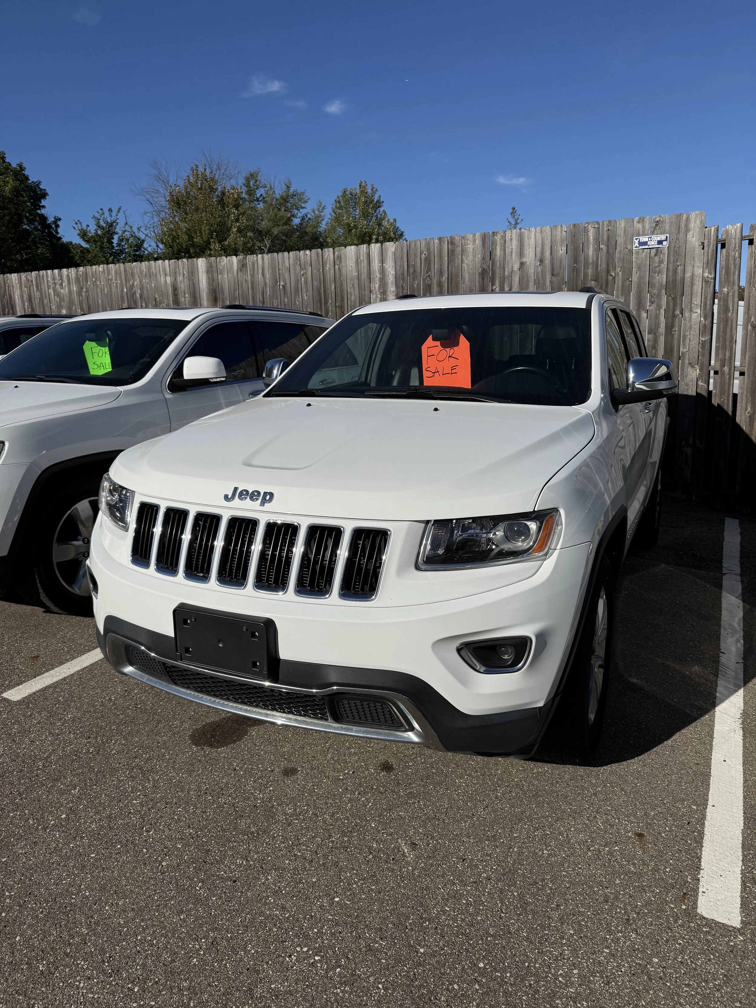 2015 Jeep Gr. Cherokee