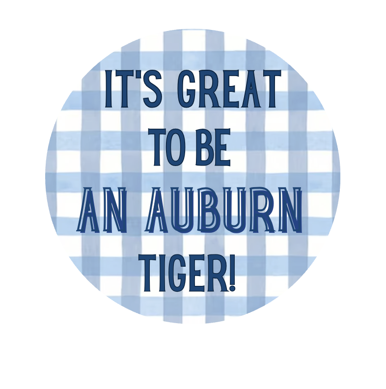It's great to be an Auburn tiger!