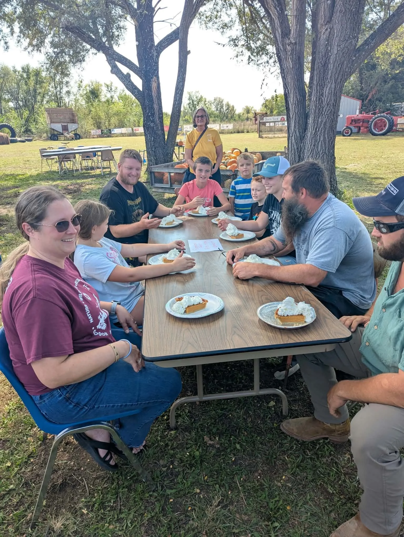 Pumpkin Festival Pie Eating Contest