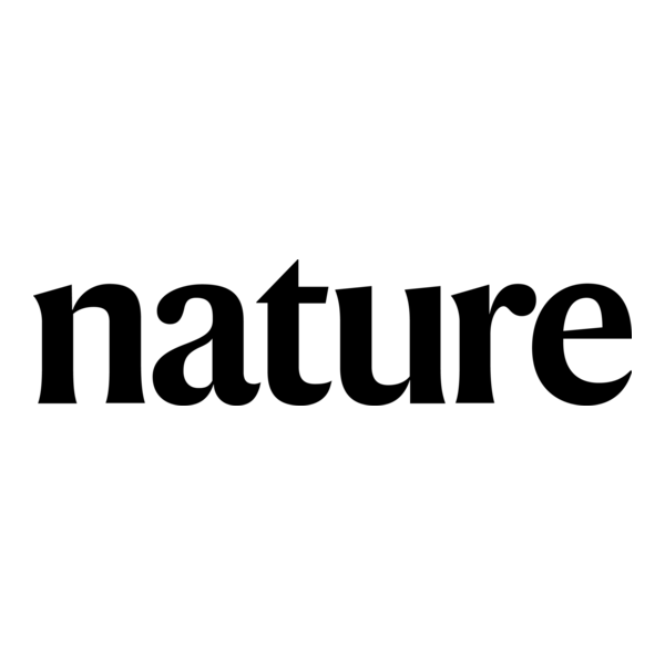 The word 'nature' written in bold black lowercase letters on a white background.