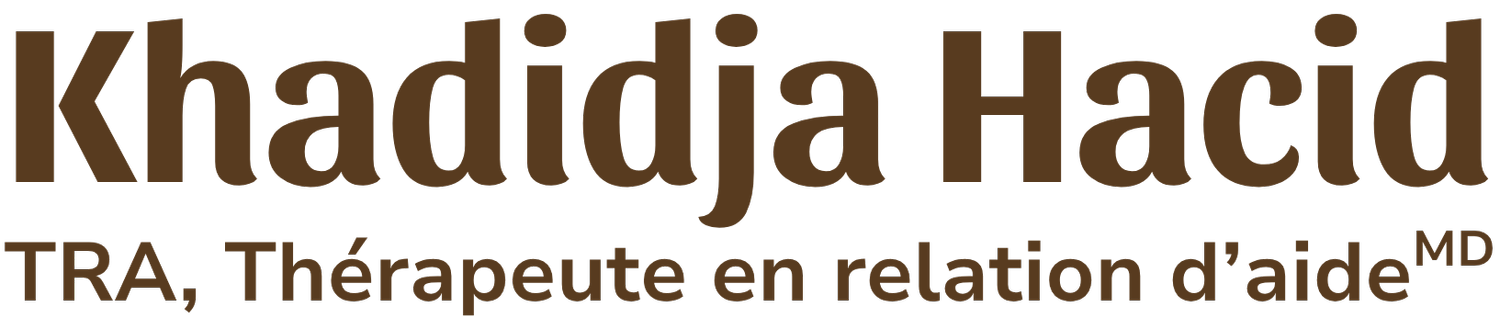 Khadidja Hacid, TRA Thérapeute en relation d'aide (MD)