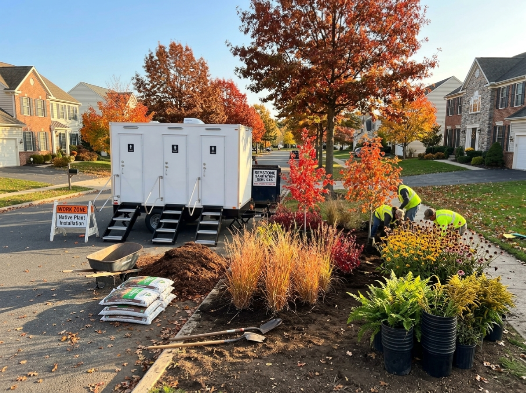 Construction and Long-Term Restroom Rentals Central NJ