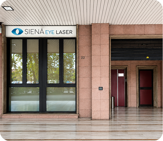 Siena Eye Laser clinic in Poggibonsi near Casa Luce Tuscany, comfortable accommodation for patients and families visiting the clinic.