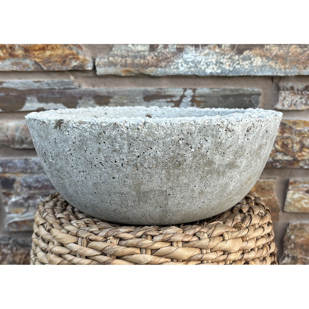 Hypertufa Bowl Planter H31