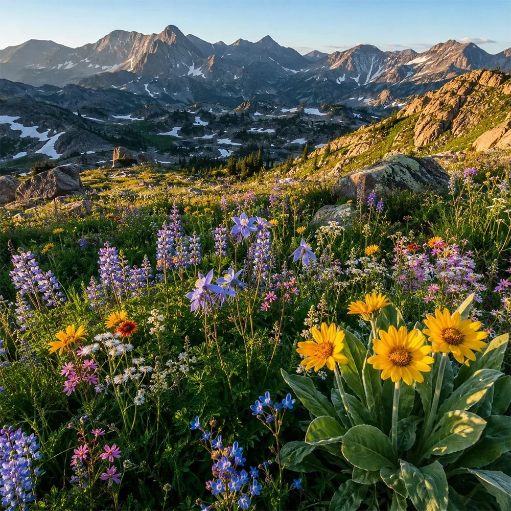 Wildflower Seed Mix – Southwest Region 3: Montane & High Plateau (USDA Zones 4b–5b)