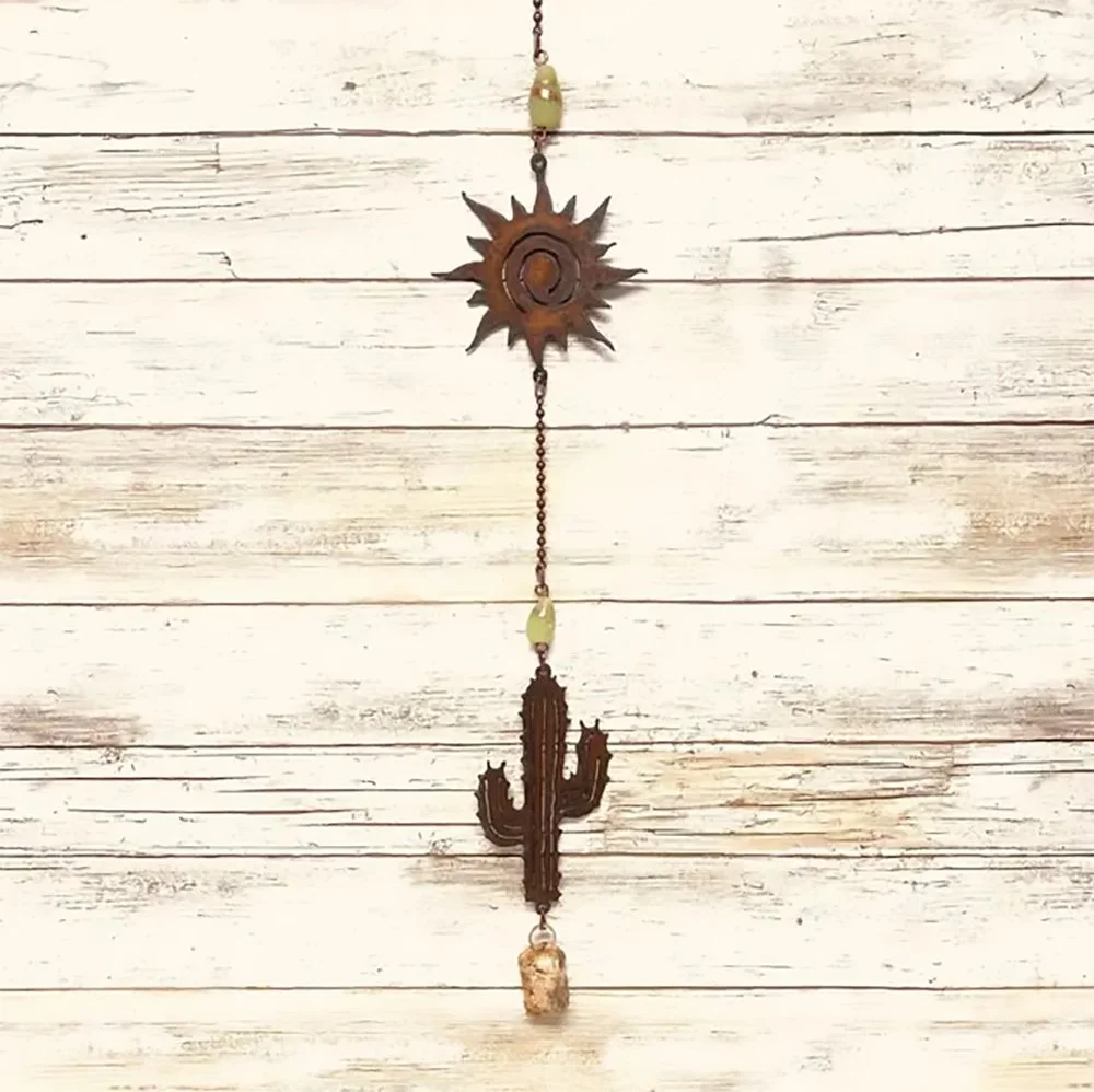 Sun-Kissed Saguaro Wind Chime