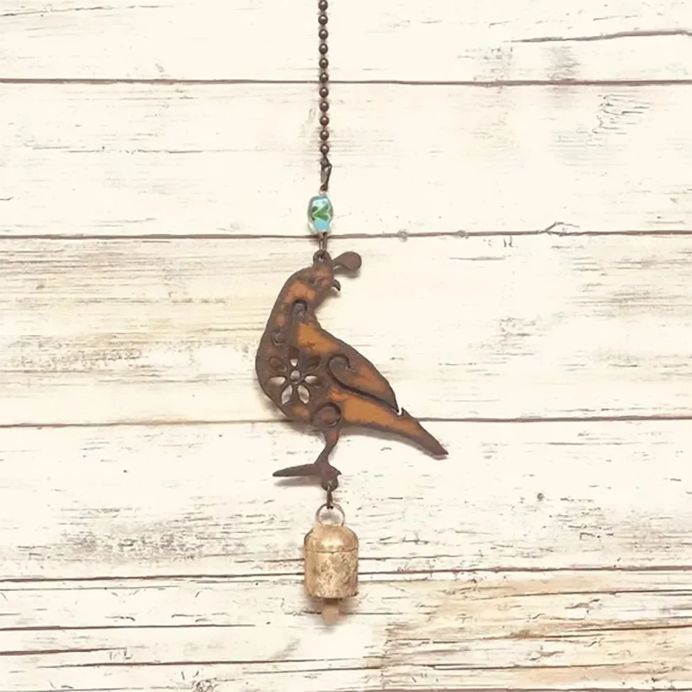 Quail Garden Friend Wind Chime