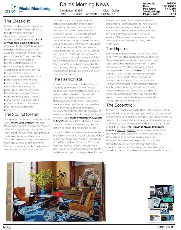 Dallas Morning News | Dec 2011
