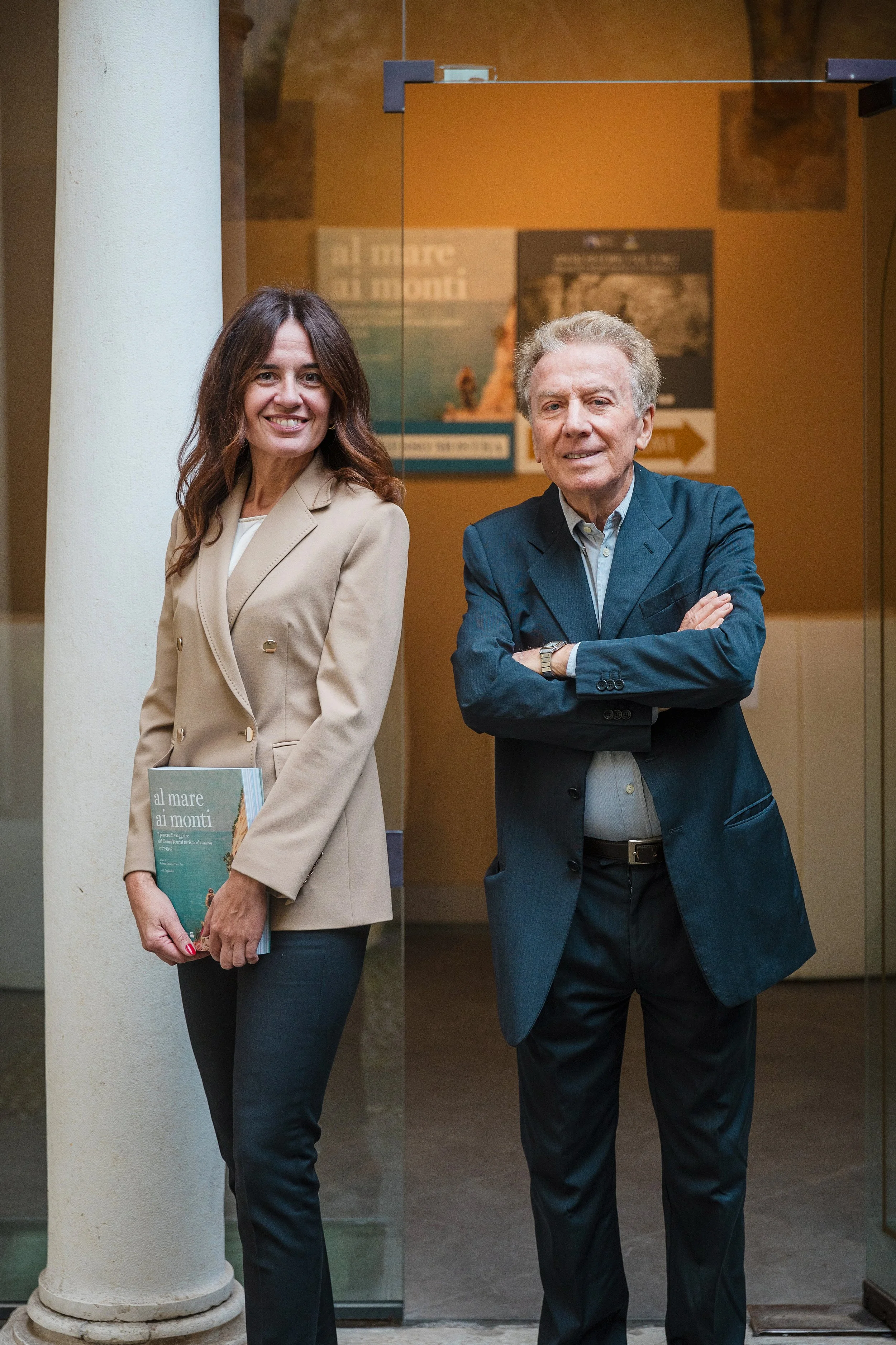 Elena Pala e Roberto Chiarini, fondatori di Storia in Mostra