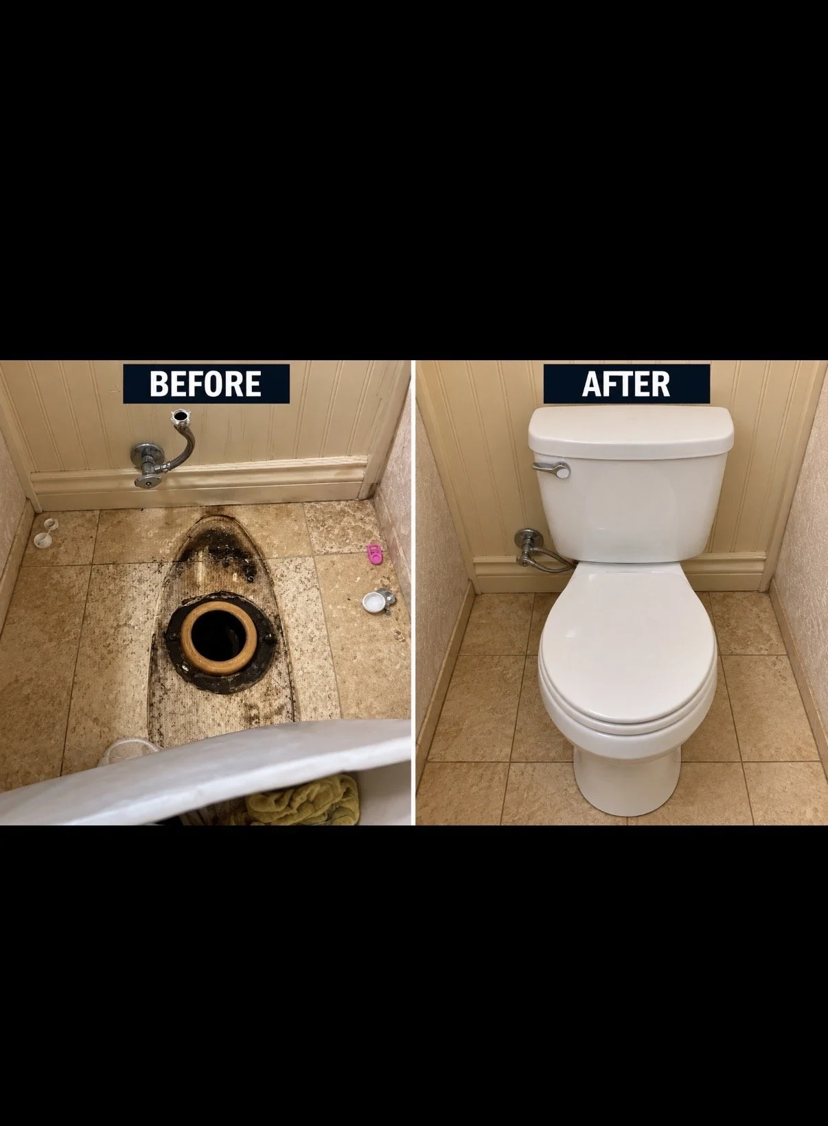 Toilet Flange/ Wax Ring Replacement