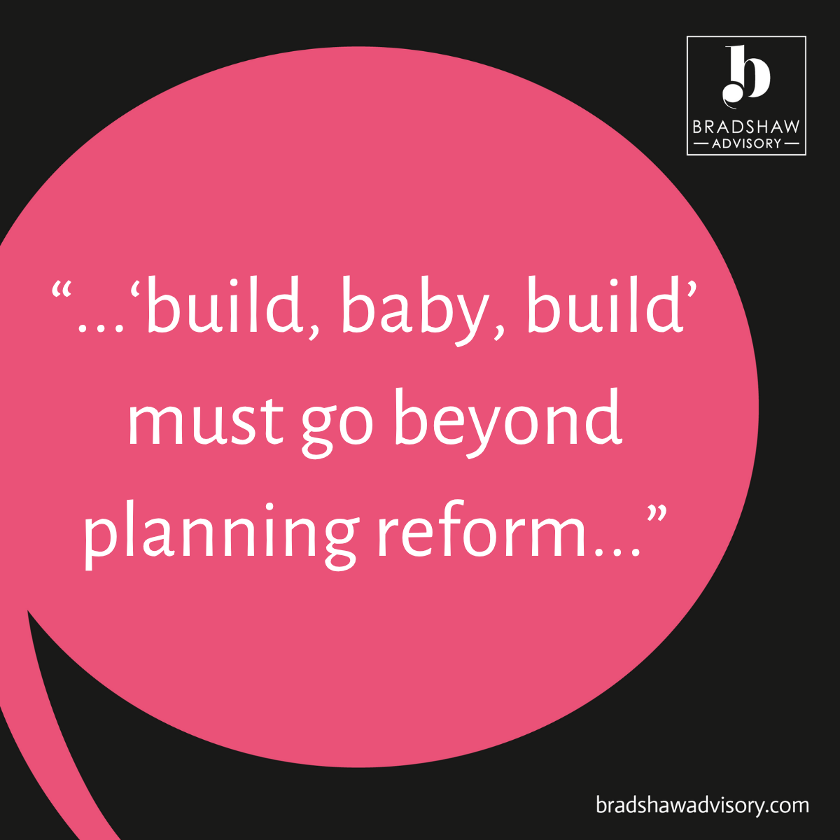 Why ‘build, baby, build’ must go beyond planning reform