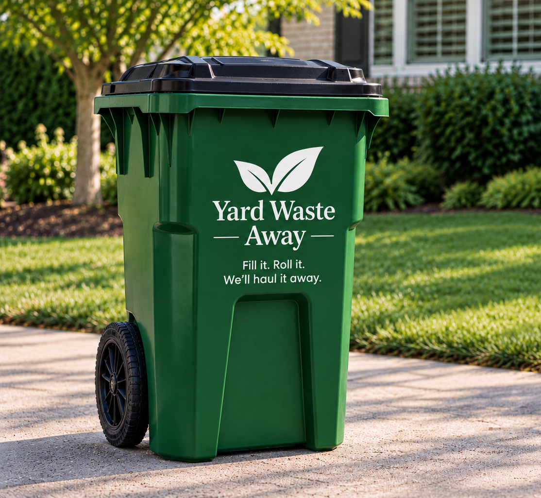96-Gallon Yard Waste Bin - Weekly Pickup
