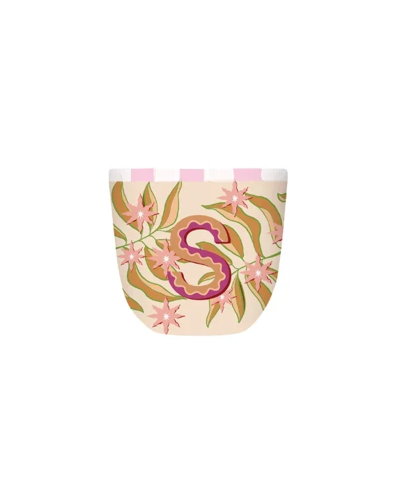 Tasse lettre S