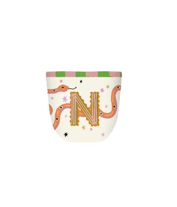 Tasse lettre N