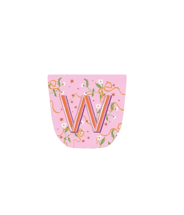Tasse lettre W